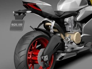 Ducati 899 Panigale 2015 3D Model