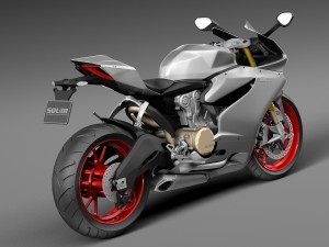 Ducati 899 Panigale 2015 Model 3D