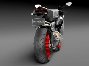 Ducati 899 Panigale 2015 3D Model