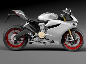 Ducati 899 Panigale 2015 3D Model