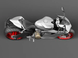 Ducati 899 Panigale 2015 3D Model