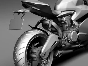 Ducati 899 Panigale 2015 3D Model
