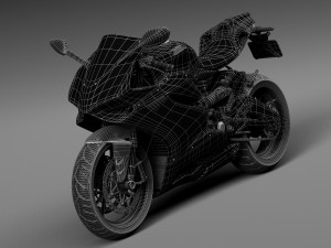 Ducati 899 Panigale 2015 Model 3D