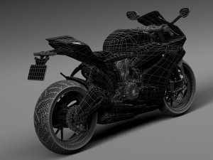 Ducati 899 Panigale 2015 Model 3D