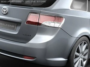 Toyota Avensis Tourer 2009 3D Model
