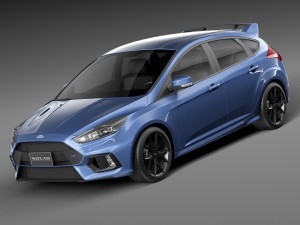 Focus RS 2016 Modelo 3D