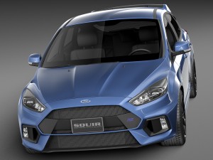 Focus RS 2016 Model 3D