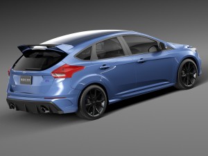 Focus RS 2016 Model 3D