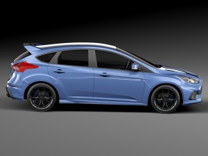 Focus RS 2016 Model 3D