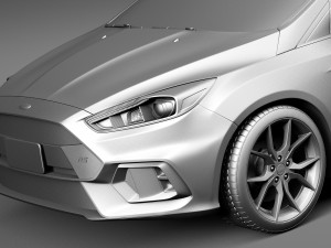 Focus RS 2016 Model 3D
