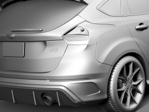Focus RS 2016 Model 3D