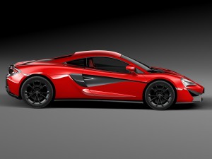 Mclaren 540C Coupe 2016 Modelo 3D