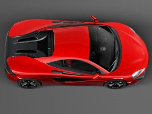 Mclaren 540C Coupe 2016 3D Model