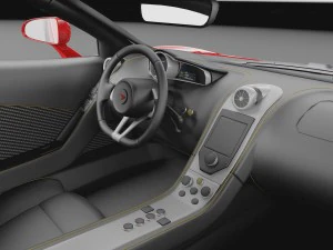 Mclaren 540C Coupe 2016 3D Model