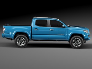 Toyota Tacoma Double Cab 2016 3D Model