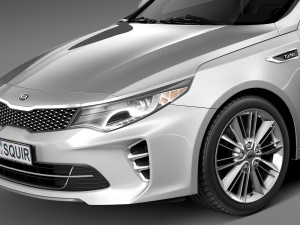 Kia Optima 2016 3D 模型
