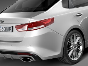Kia Optima 2016 3D 模型