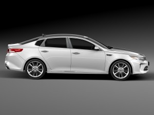 Kia Optima 2016 3D 模型