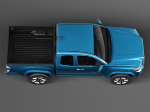 Toyota Tacoma Short Cab 2016 Modelo 3D