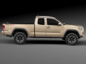 Toyota Tacoma TRD Offroad 2016 3D Model