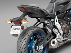 Yamaha FZ-07 2016 3D Model