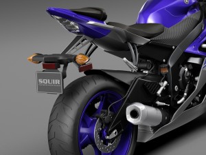 Yamaha YFZ-R6 2015 3D Модель
