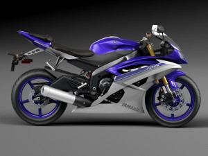 Yamaha YFZ-R6 2015 3D Модель