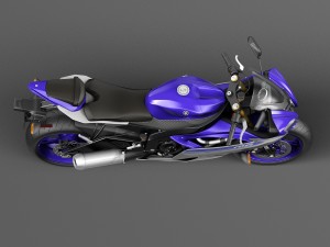 Yamaha YFZ-R6 2015 3D Модель