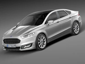 Mondeo Vignale Sedan 2015 3D Model