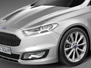 Mondeo Vignale Sedan 2015 3D-Modell