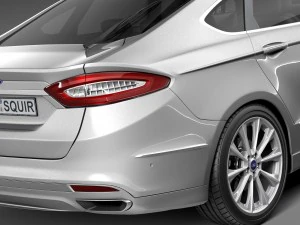 Mondeo Vignale Sedan 2015 3D Model