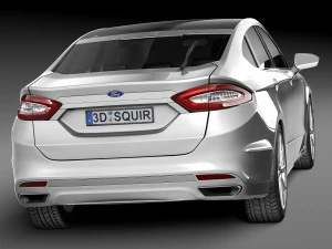 Mondeo Vignale Sedan 2015 3D Model