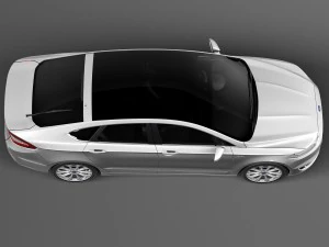 Mondeo Vignale Sedan 2015 3D Model