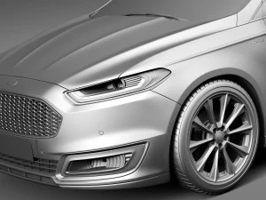 Mondeo Vignale Sedan 2015 3D Model