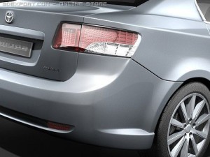 Toyota Avensis 2009 Model 3D