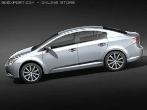Toyota Avensis 2009 3D Model