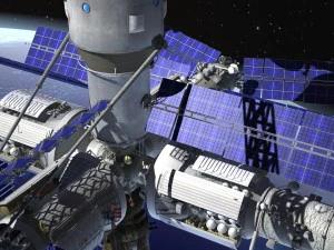 MIR Space Station Complex 3D Model