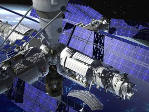 MIR Space Station Complex 3D Model