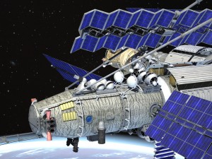 MIR Space Station Complex 3D Модель