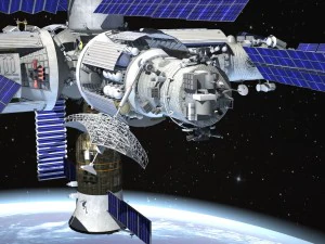 MIR Space Station Complex 3D Model