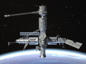 MIR Space Station Complex 3D Модель