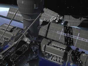 MIR Space Station Complex 3D Модель