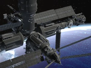 MIR Space Station Complex 3D Model