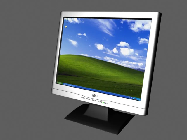 lg monitor 3D Model .c4d .max .obj .3ds .fbx .stl .blend