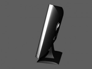lg monitor Modello 3D