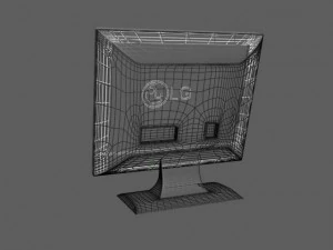 lg monitor 3D Model