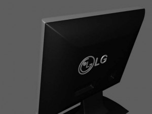 lg monitor Modello 3D