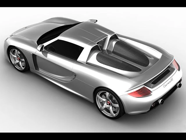 porsche carrera gt 3D Model .c4d .max .obj .3ds .fbx .stl .blend 