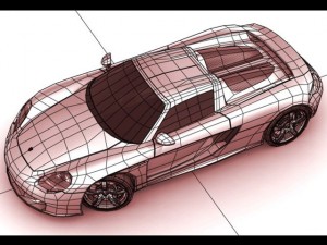 porsche carrera gt 3D Модель