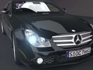mercedes cls 55 amg 3D Модель
